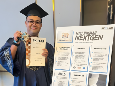 Dr. Amirul Aizad Recognised with Bronze Medal at Skolar Summit 2025